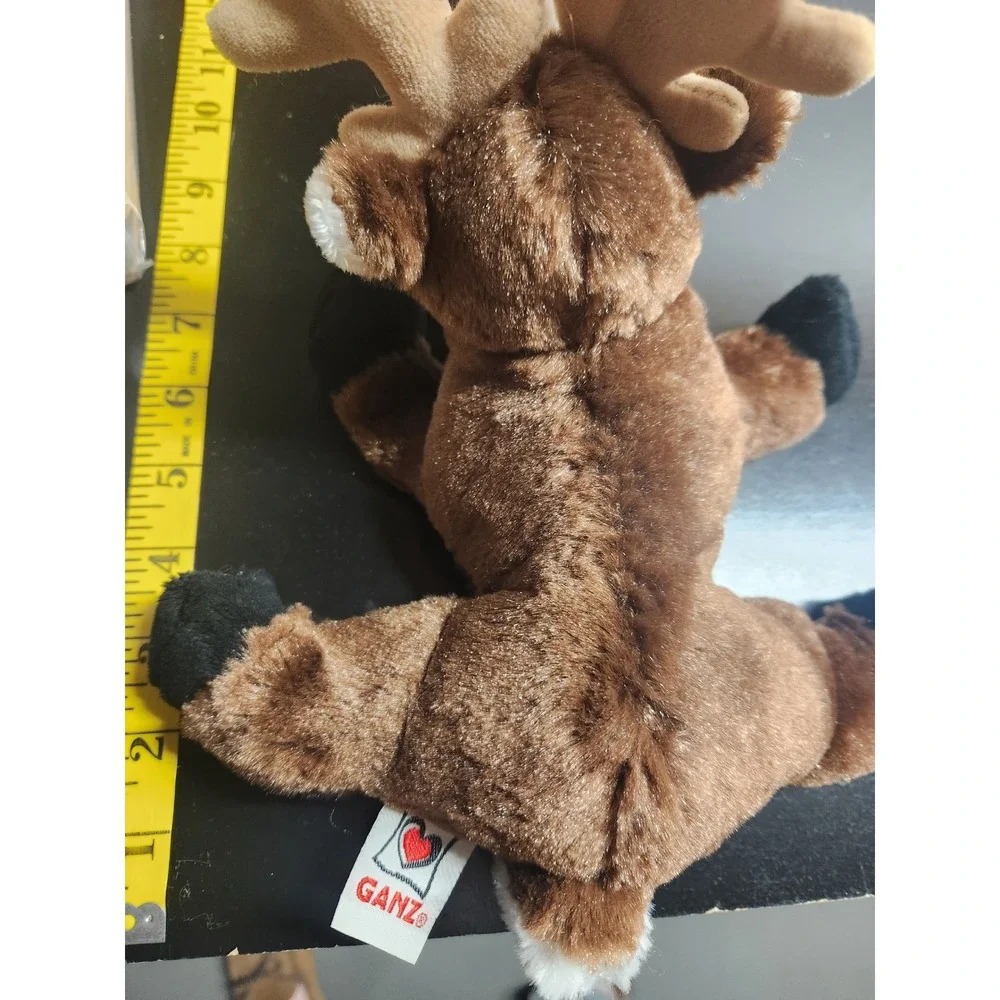 Ganz‎ Webkinz Reindeer Plush Stuffed Animal Brown Holiday HM137 No Code